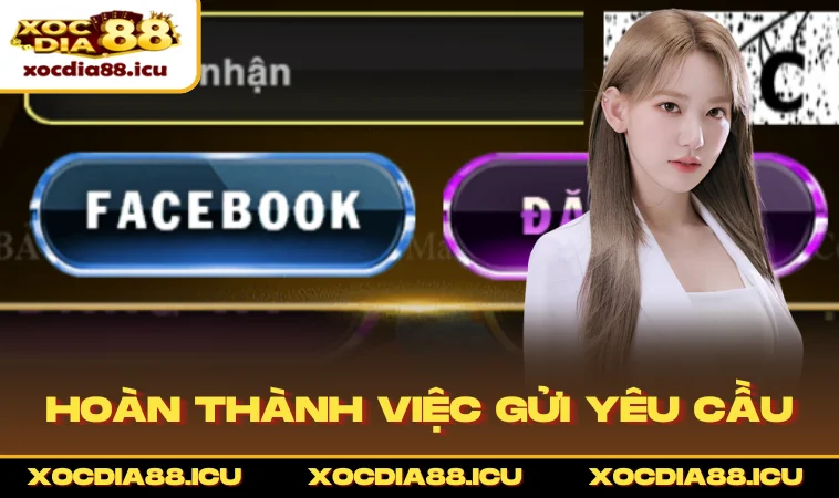 Hoàn thành việc gửi yêu cầu